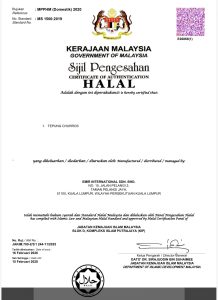 Sijil Halal Angahchurros