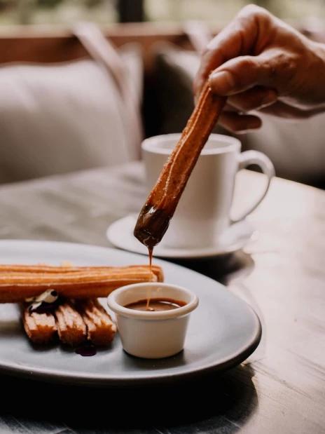 Menu churros at your cafe with angah churros flour